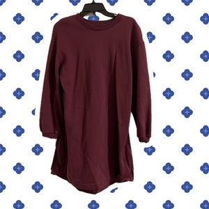 Mid length Maroon Dress